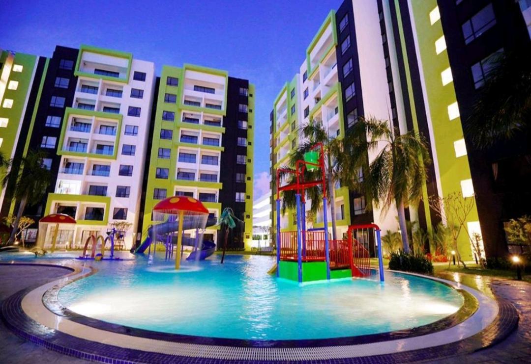 Comfy With Waterpark, Pool, Playground & Gym Pangsapuri