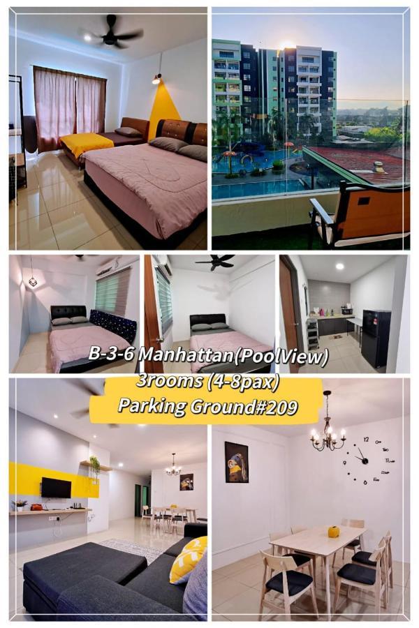 Pangsapuri Comfy With Waterpark, Pool, Playground & Gym