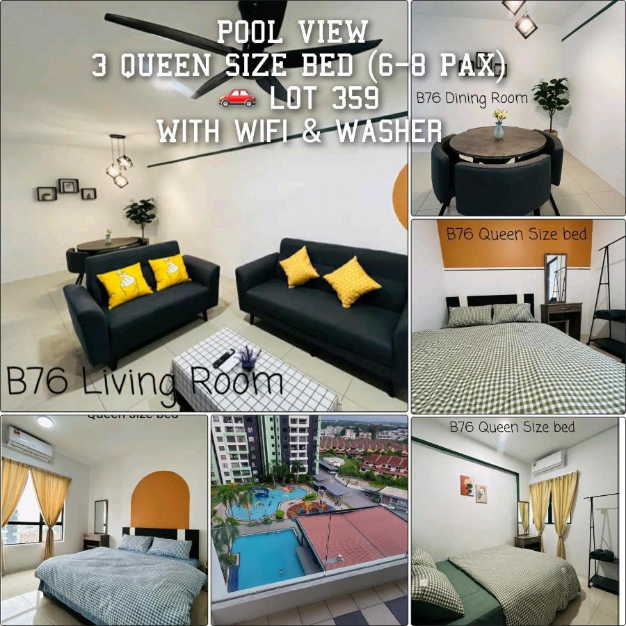Comfy With Waterpark, Pool, Playground & Gym Pangsapuri