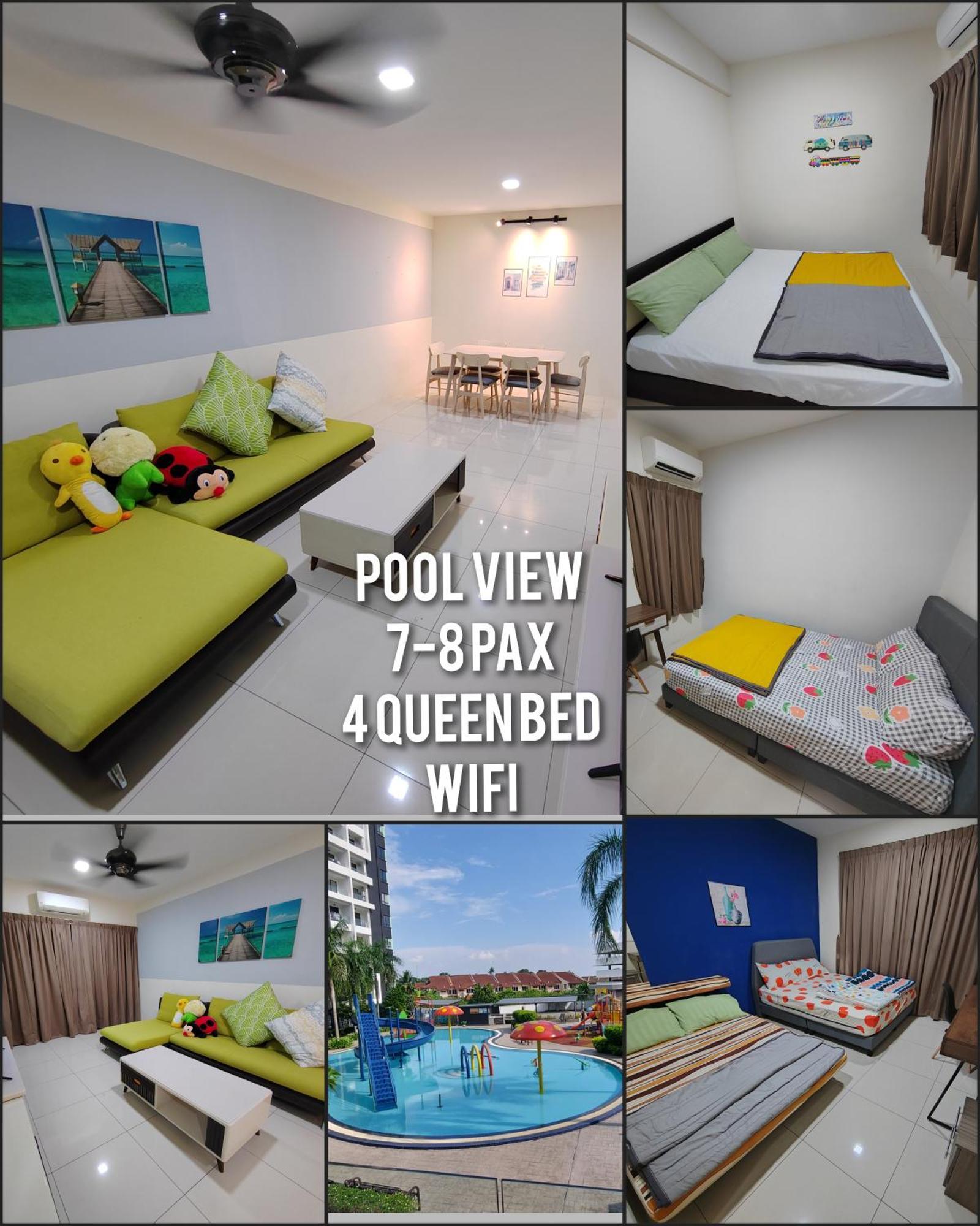 Comfy With Waterpark, Pool, Playground & Gym Pangsapuri