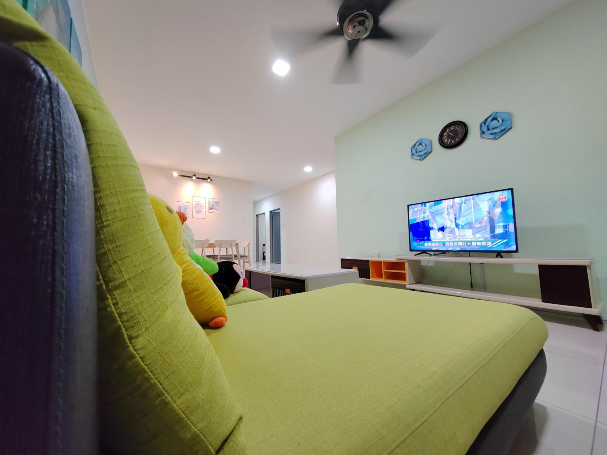 Pangsapuri Comfy With Waterpark, Pool, Playground & Gym Ipoh